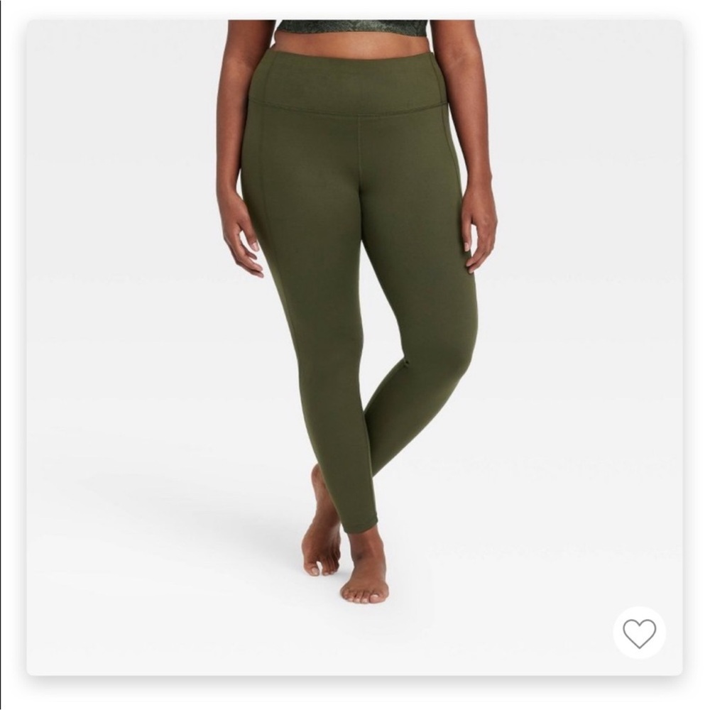 All in Motion Olive Green Leggings